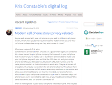 Tablet Screenshot of krisconstable.com